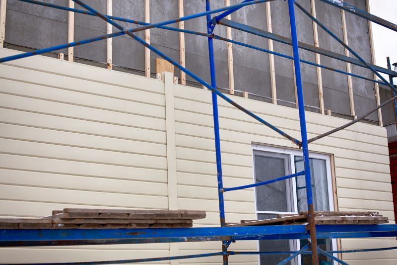 Building Cladding Installation